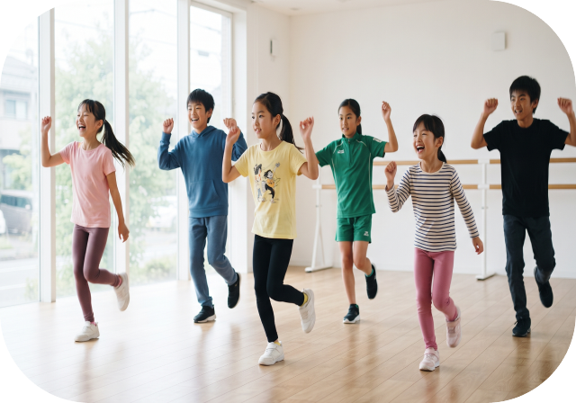 模倣運動・ダンス